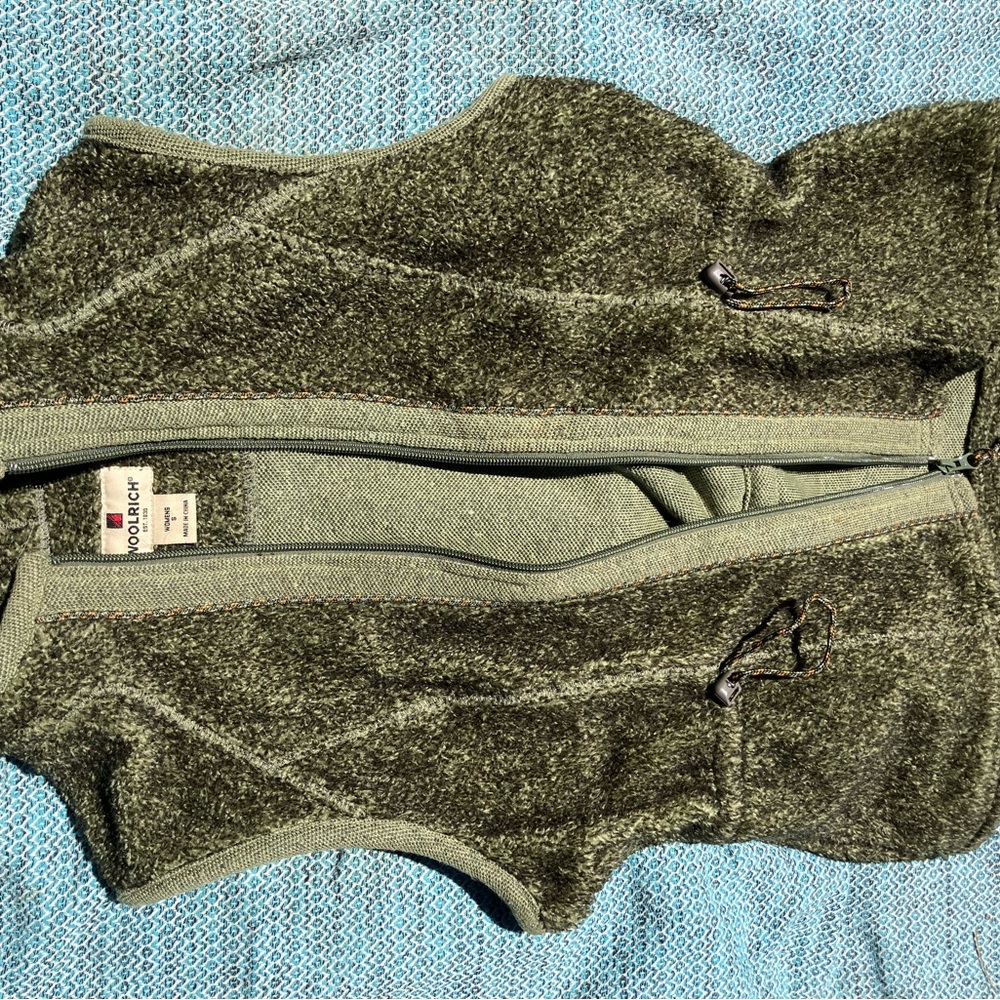 Woolrich Women’s Vest- Mossy green, Small